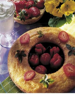 SAVARÍN CON FRESAS