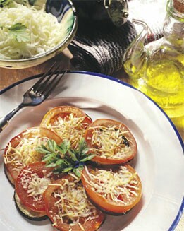 BERENJENAS ASADAS CON QUESO