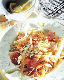 ENSALADA DE ENDIBIAS Y POMELO