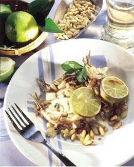 SARDINAS ASADAS CON LIMA