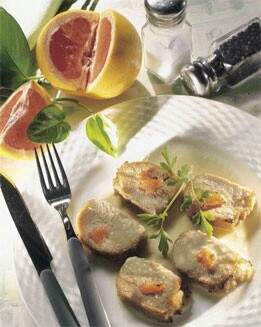 LOMITOS DE IBÉRICO CON POMELO