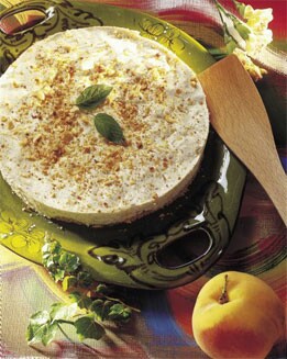 POSTRE DE MELOCOTONES