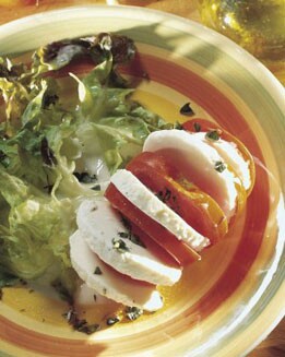 ENSALADA DE TOMATES Y MOZZARELLA