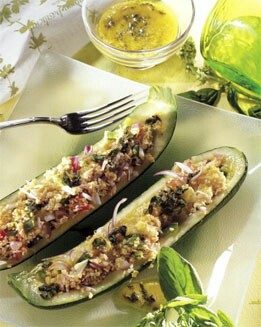 CALABACINES RELLENOS DE CUSCÚS