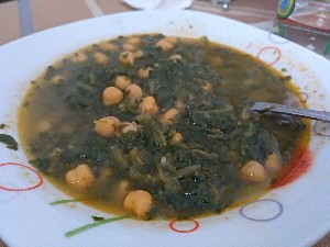 ESPINACAS CON GARBANZOS